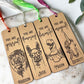 Cute Animal Affirmations Wood Bookmark