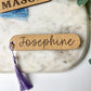 Personalized Name Wood Bookmark