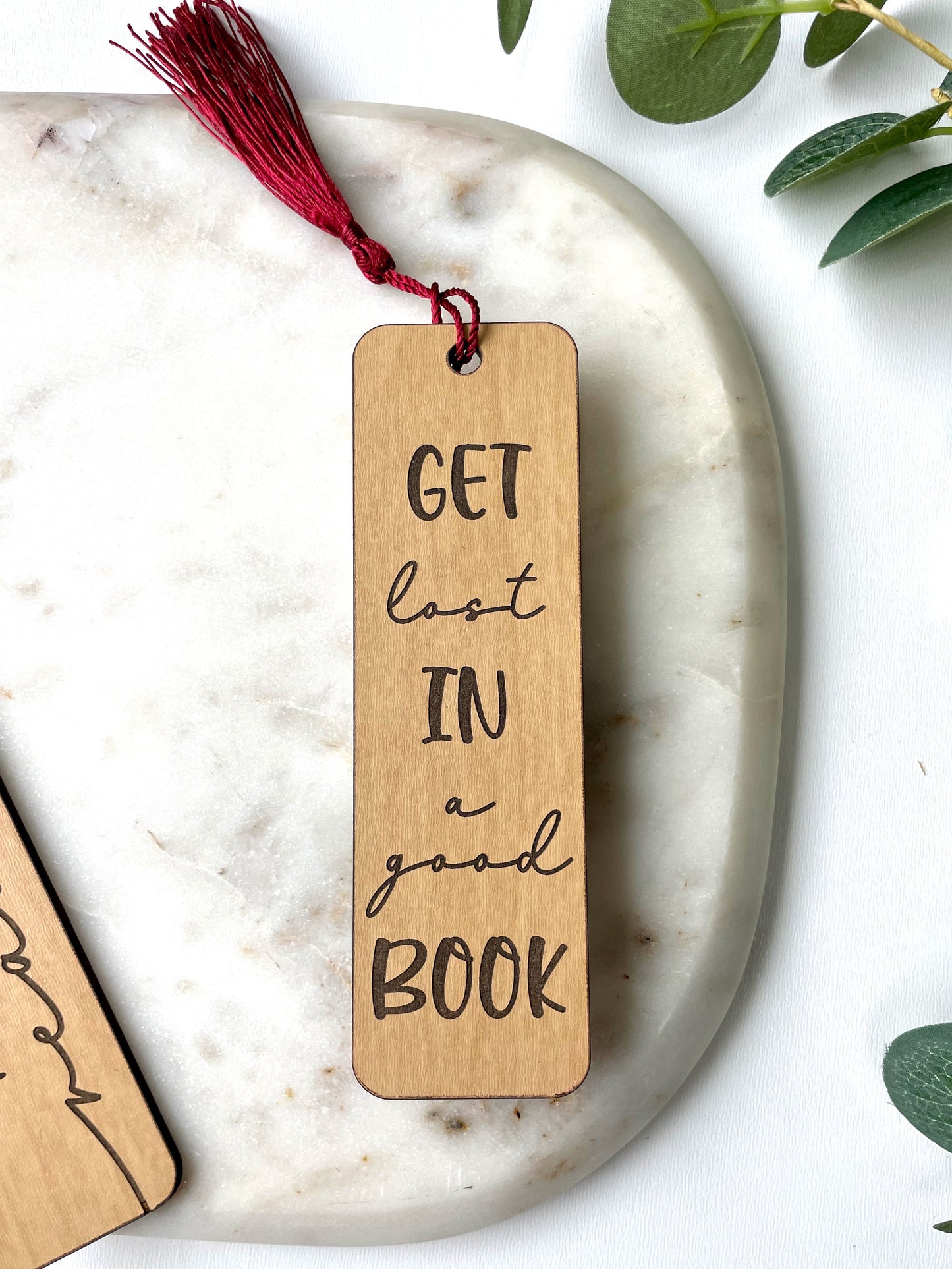 Inspirational Wood Bookmark