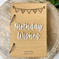 Birthday Card Keepsake Holder