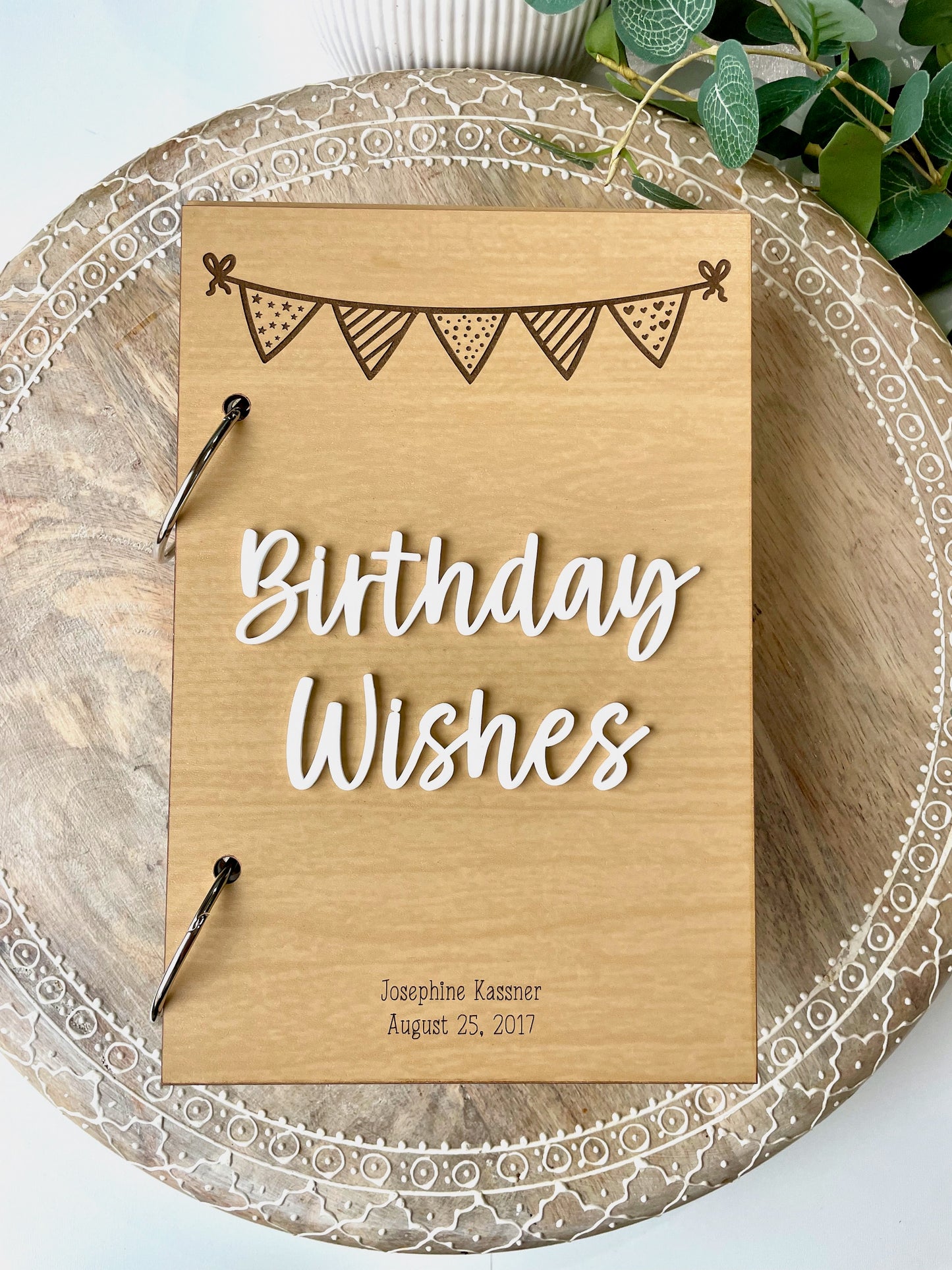 Birthday Card Keepsake Holder