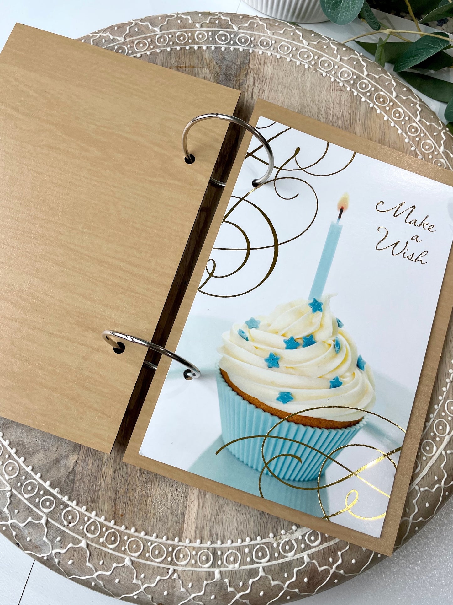 Birthday Card Keepsake Holder